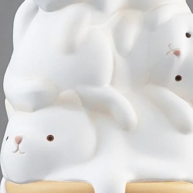 Ice Cream Melting Cat Sculpture -