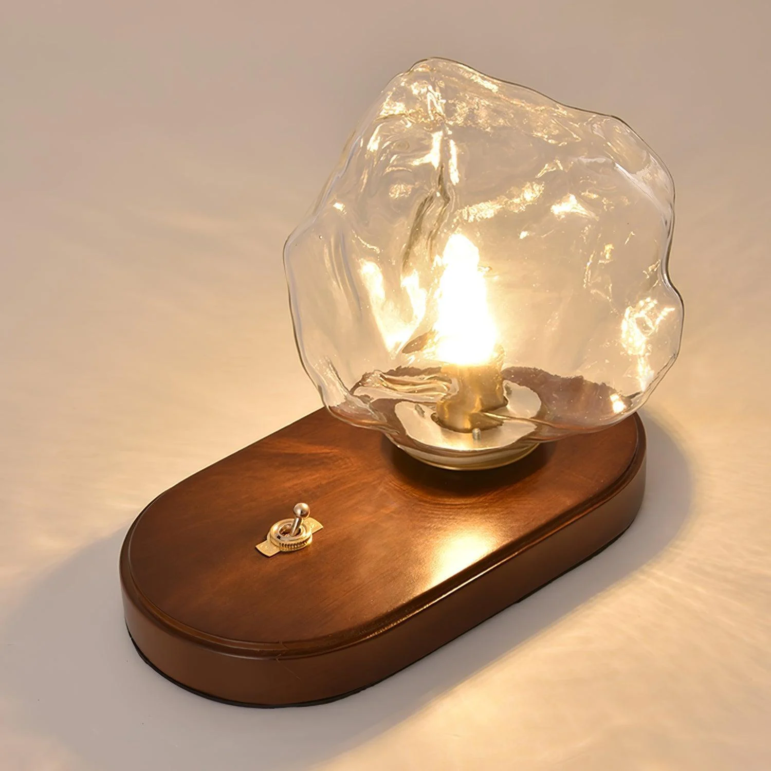 Ice Stone Glass Table Lamp 16