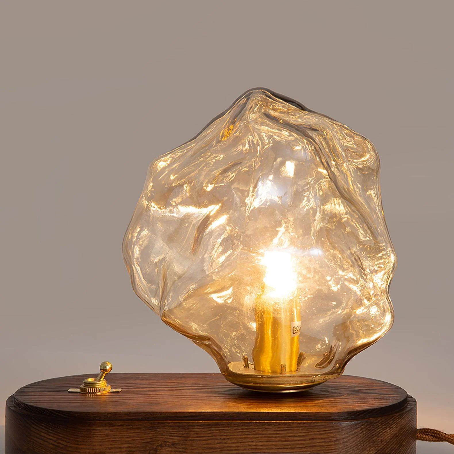 Ice Stone Glass Table Lamp 6