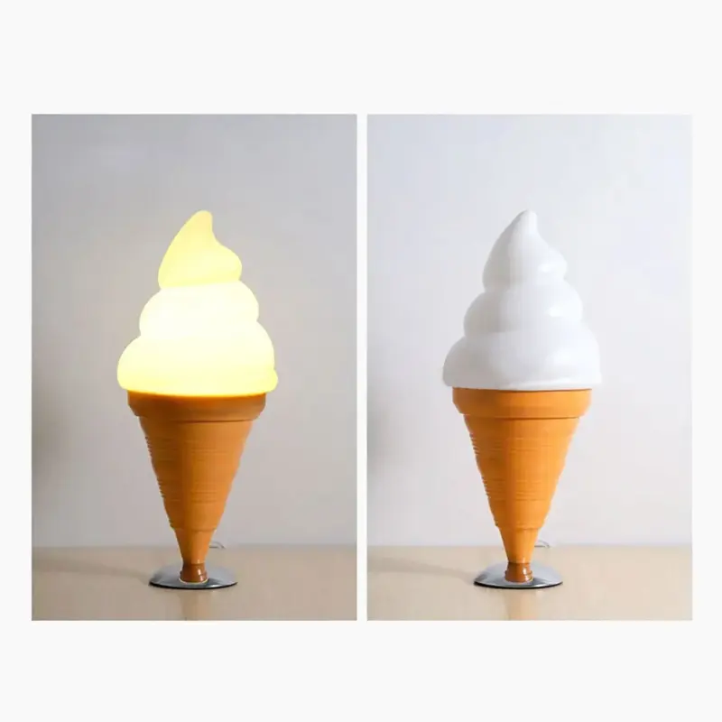 Icecream Cones Modern Table Lamp