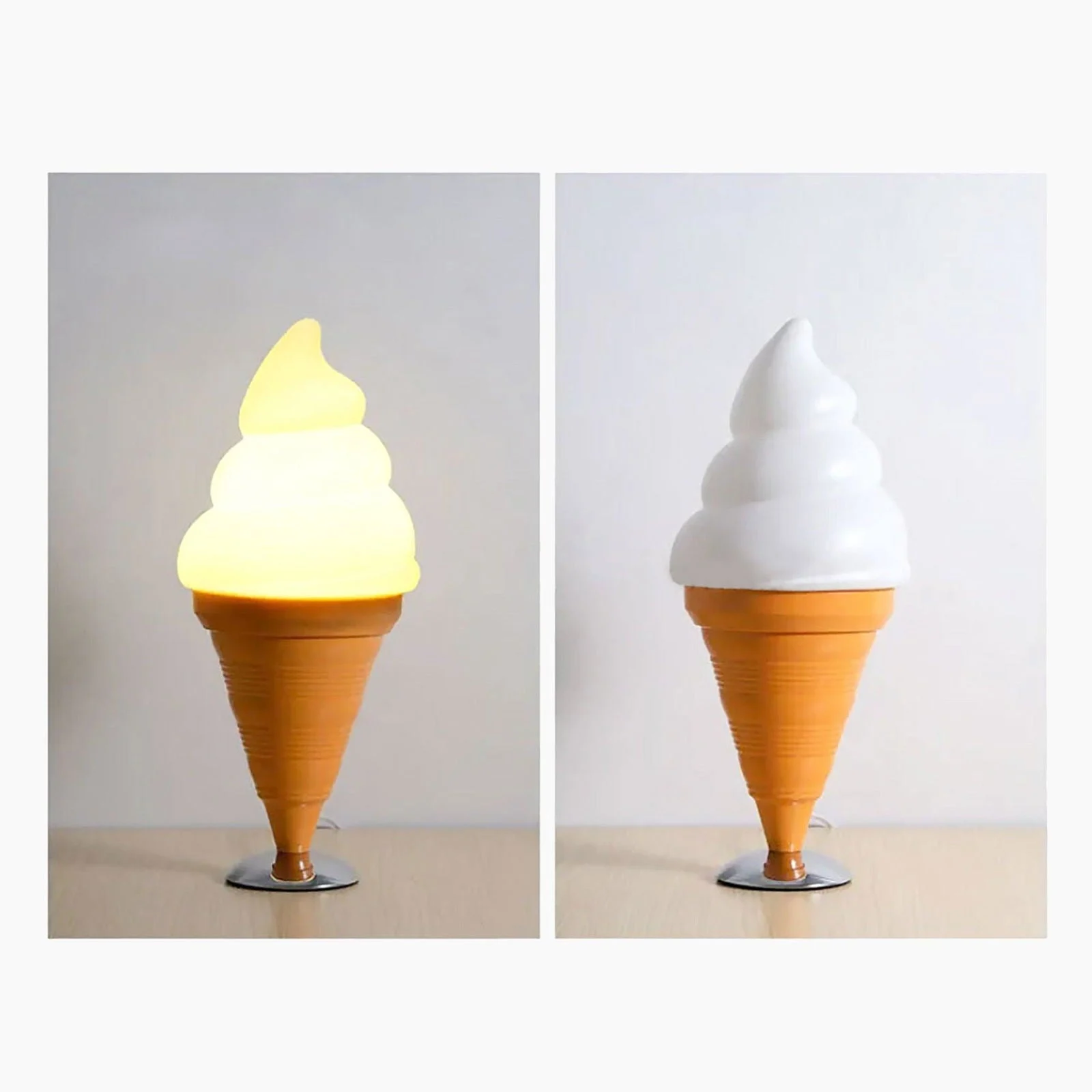 Icecream Cones Modern Table Lamp -