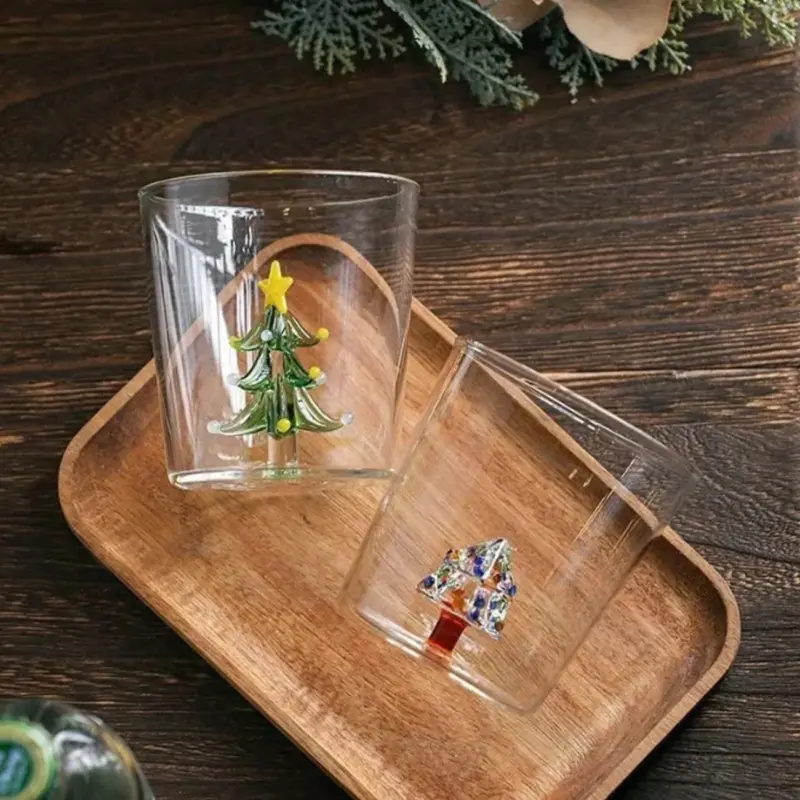 Ichendorf Style Christmas Tree Ornament Base Glass
