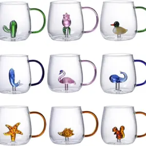 Ichendorf Style Ornament Base Color Handle Mug - 