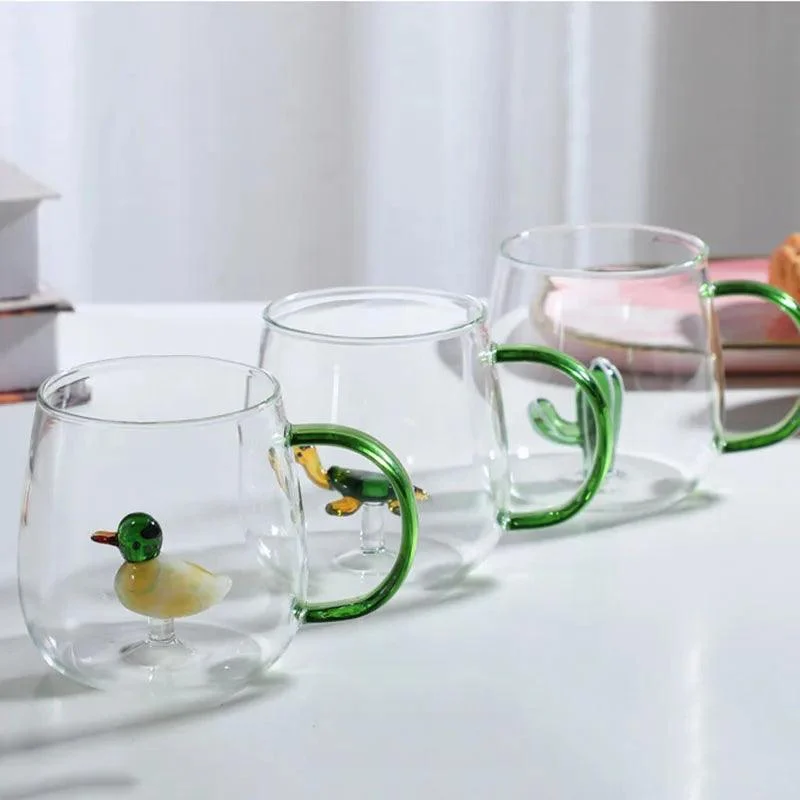 Ichendorf Style Ornament Base Color Handle Mug -