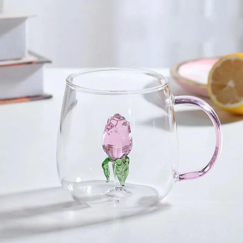 Ichendorf Style Ornament Base Color Handle Mug -