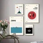 Iconic Films Retro Wall Art Canvas Posters tag1