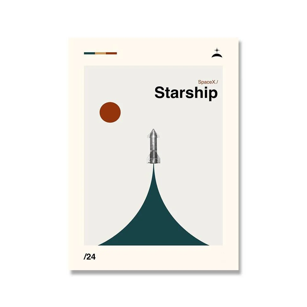 Iconic Films Retro Wall Art Canvas Posters -  - #tag1#