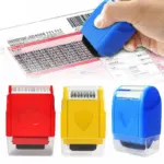Identity Theft Protection Privacy Seal Roller Stamp tag1