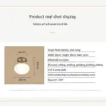 IlluLuxe Modern LED Hallway Lamp tag1