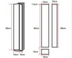 Ilumi Modern Rectangular LED Lamp tag1