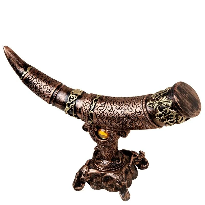 Imitation ivory crafts living room Sculptures and Statues -