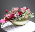 Indigo_Orchid_Arrangement_with_Vase_-_-4300542 Indigo Orchid Arrangement with Vase