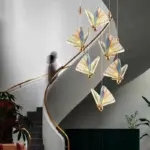 Indoor Butterfly LED Pendant Lights with RC for Bedside Bedroom Interior Chandelier Hanging Lamps for Dinning 54fd1a62 183d 421d 8bbb 13ed12d9c2ac