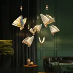 Indoor Butterfly LED Pendant Lights with RC for Bedside Bedroom Interior Chandelier Hanging Lamps for Dinning a5d848ed be02 4491 b59b 1caacca3dce0