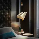Indoor Butterfly LED Pendant Lights with RC for Bedside Bedroom Interior Chandelier Hanging Lamps for Dinning cc9e8d5a cbbb 4229 bdd1 f1de6fcc4704