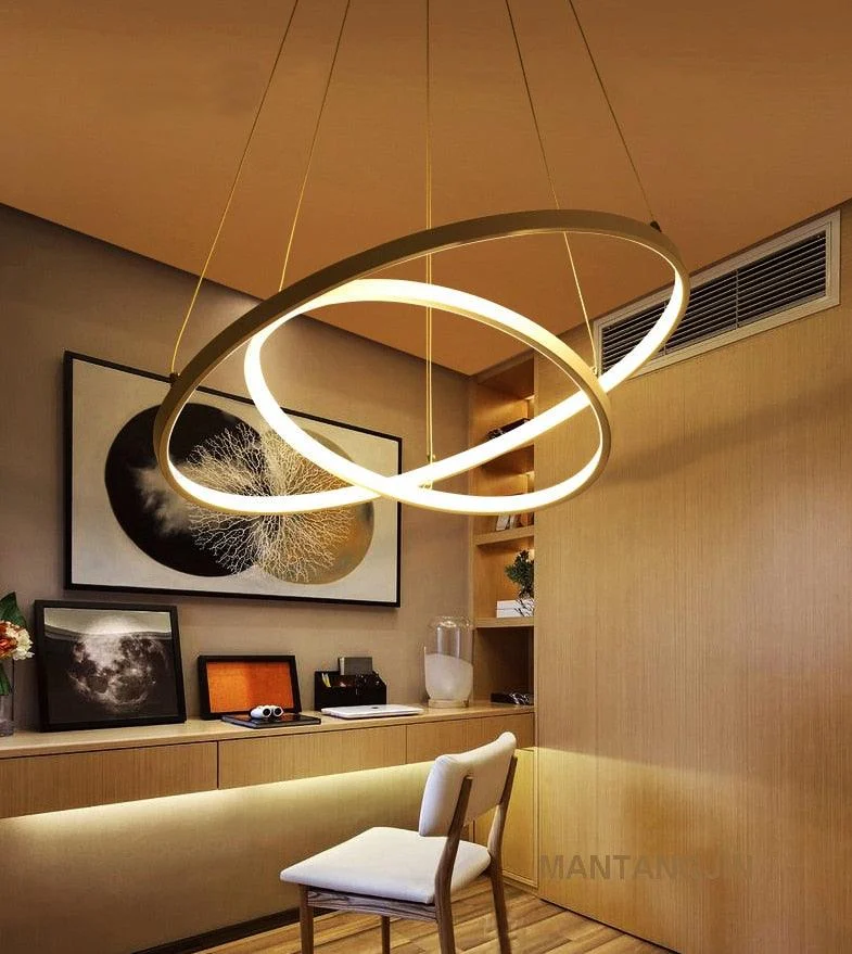 Indoor Modern Circular Ring Chandelier -  - #tag1#