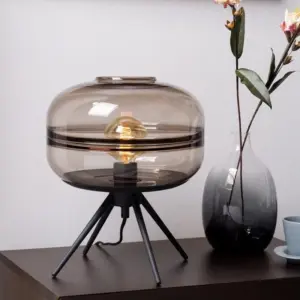 Homeko Designer Glass Shade Table Lamp