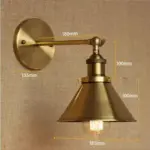 IndustrialGoldModernWallLamp-Homeko3 IndustrialGoldModernWallLamp Homeko3