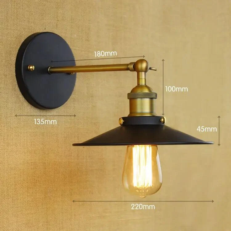 Industrial Vintage Wall Light - Homeko