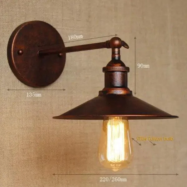 Industrial Vintage Wall Light - Homeko