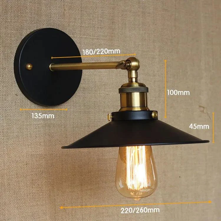 Industrial Vintage Wall Light - Homeko