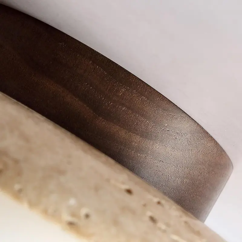 Industrial Modern Beige Stone Wall Lamp tag1