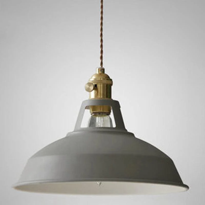 Industrial Retro Pendant Lamp Metal 1-Light For Restaurant -  - #tag1#