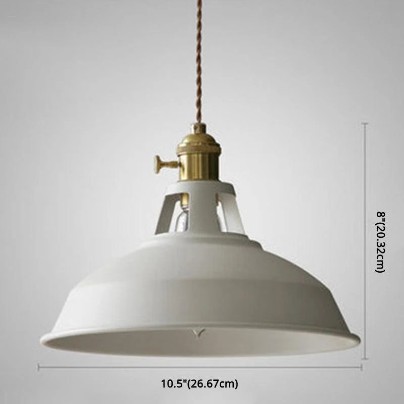Industrial Retro Pendant Lamp Metal 1-Light For Restaurant -  - #tag1#