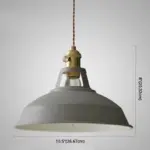 Industrial_Retro_Pendant_Lamp_Metal_1-Light_For_Restaurant_-_-_tag1_-4277109 Industrial Retro Pendant Lamp Metal 1 Light For Restaurant tag1