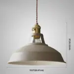 Industrial_Retro_Pendant_Lamp_Metal_1-Light_For_Restaurant_-_-_tag1_-4277113 Industrial Retro Pendant Lamp Metal 1 Light For Restaurant tag1