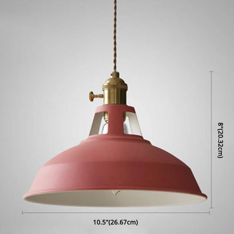 Industrial Retro Pendant Lamp Metal 1-Light For Restaurant -  - #tag1#