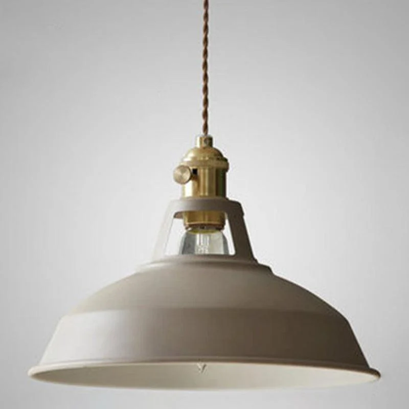 Industrial Retro Pendant Lamp Metal 1-Light For Restaurant -  - #tag1#
