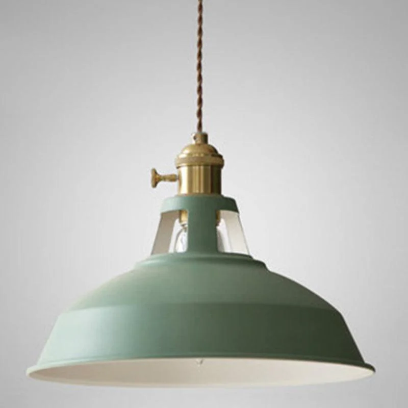 Industrial Retro Pendant Lamp Metal 1-Light For Restaurant -  - #tag1#
