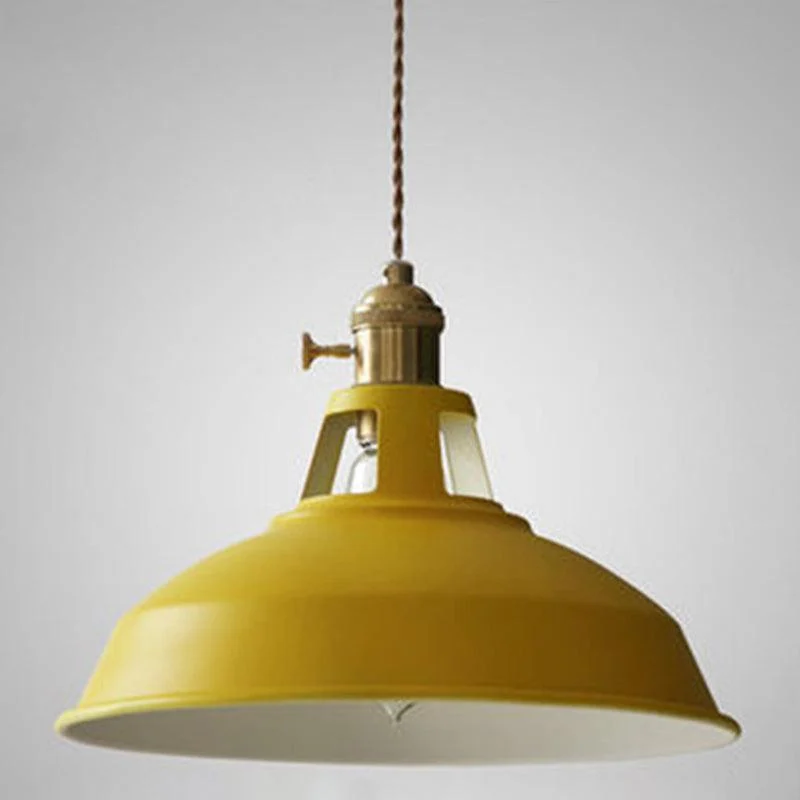 Industrial Retro Pendant Lamp Metal 1-Light For Restaurant -  - #tag1#