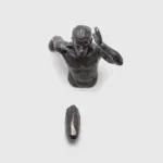 Industrial Running Man Wall Sculpture tag1