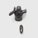 Industrial Running Man Wall Sculpture tag1