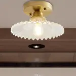 Industrial_Semi-Flush_Ceiling_Lamp_with_Green_Ribbed_Glass_Shade_-_-_tag1_-4277196 Industrial Semi Flush Ceiling Lamp with Green Ribbed Glass Shade tag1