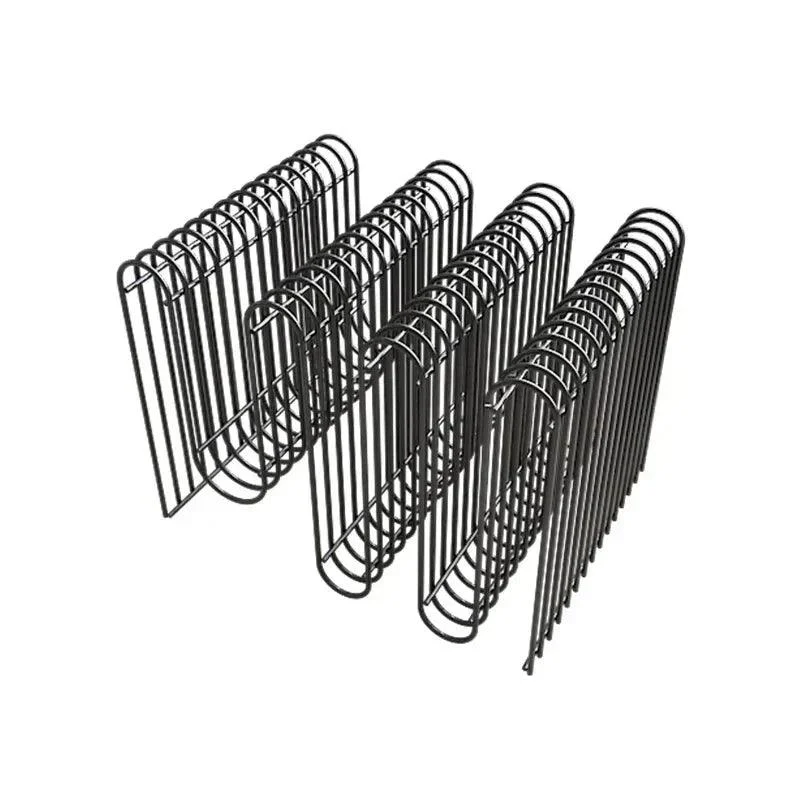 Industrial Simple Metallic Magazine Rack -  - #tag1#