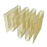 Industrial Simple Metallic Magazine Rack tag1