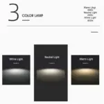 Industrial minimalist LED wall lamp with copper ring tag1