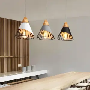 Homeko - Birdcage Pendant Lights Ceiling Lamps