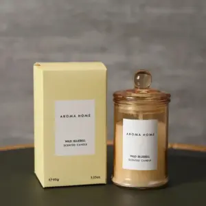 VintageAroma scented candle | Aromatherapy in stylish vintage glass