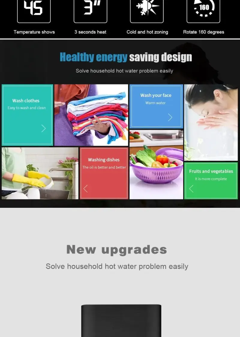 Instant Water Heater Faucet tag1