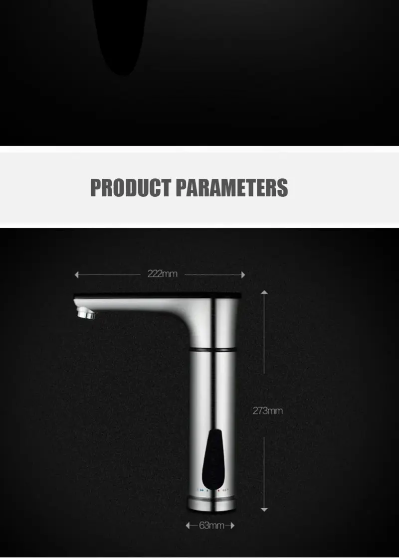 Instant Water Heater Faucet tag1