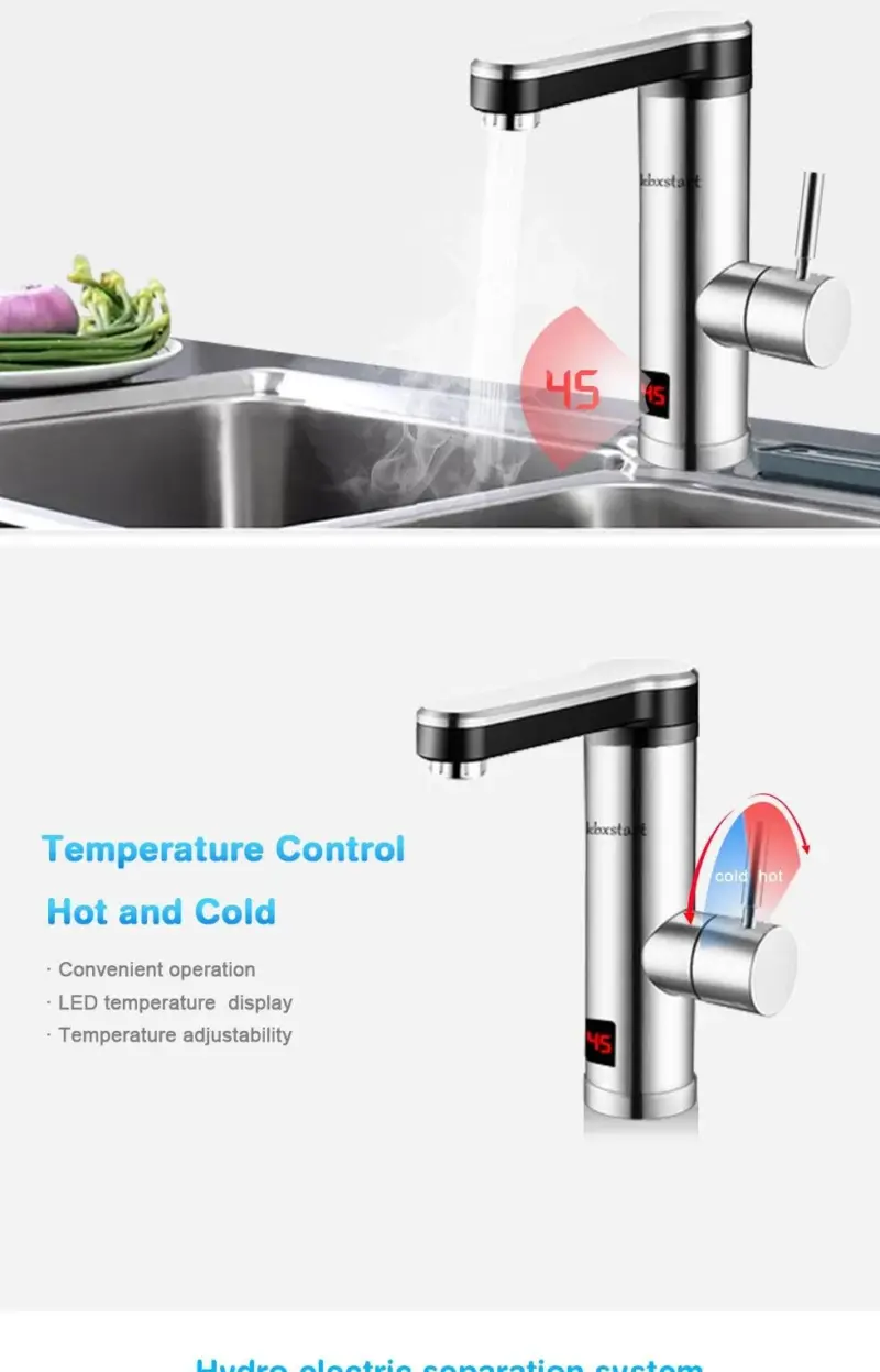 Instant Water Heater Faucet tag1