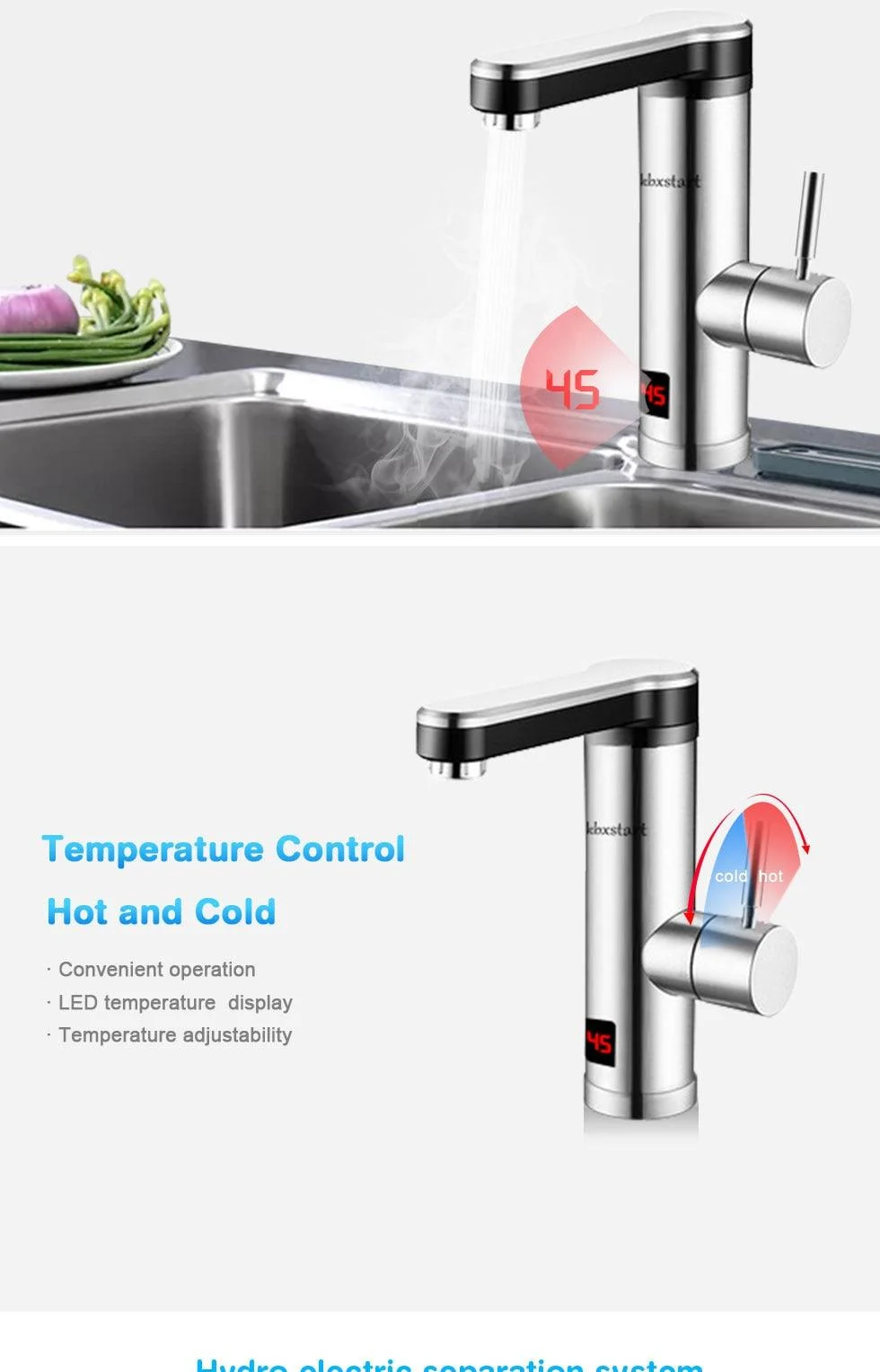 Instant Water Heater Faucet -  - #tag1#