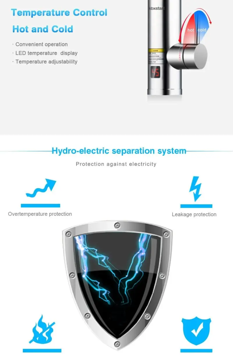 Instant Water Heater Faucet tag1