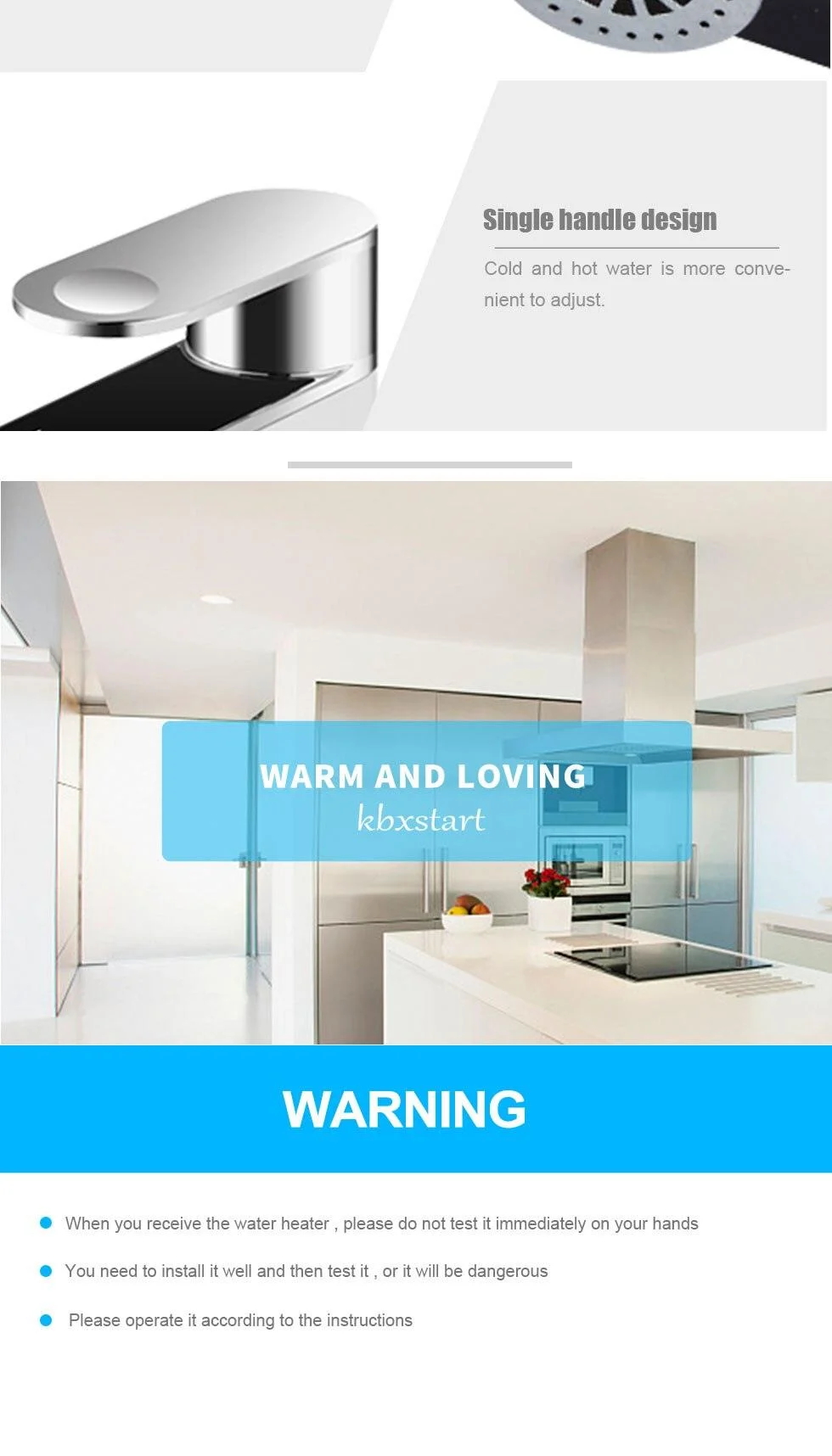 Instant Water Heater Faucet -  - #tag1#