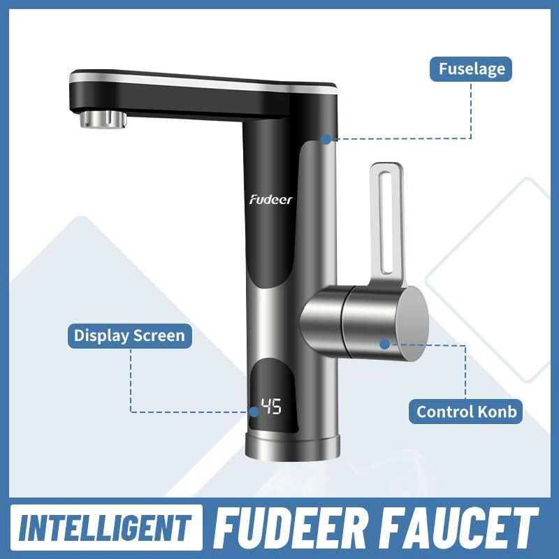 Instant Water Heater Faucet for Basin Tap 220V 3400W Tankless LCD Display -  - #tag1#