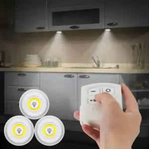 Intelligent LED Night Lights with Remote Control (Set of 5)